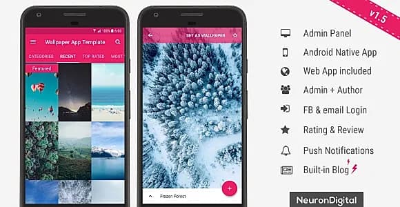 Wallpaper App Template
