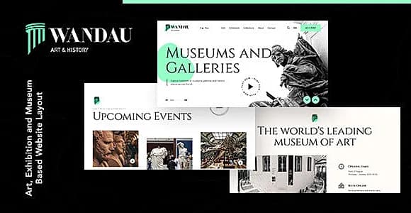 Wandau | Art & History Museum HTML Template