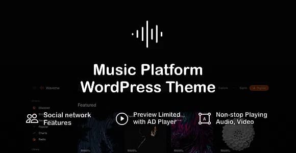 Waveme WordPress Theme