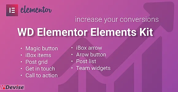 WD Elementor Elements Kit WordPress Plugin