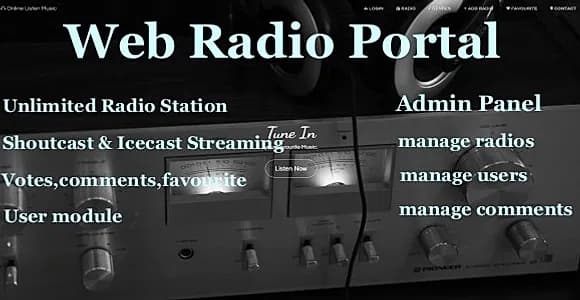 Web Radio Portal