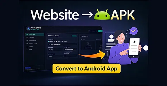 Web2APK Builder – Convert Any Website to Android APK | No Coding Required