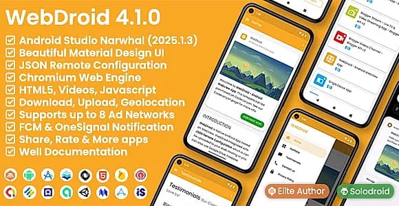 WebDroid - Android WebView App