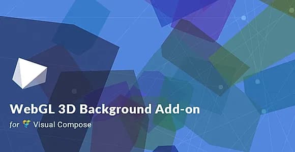 WebGL 3D Background For Visual Composer WordPress Plugin