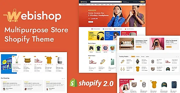 Webishop - Multipurpose Shopify 2.0 Responsive Theme