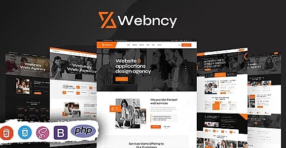 Webncy - Web Design Agency PHP Template