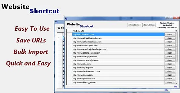 Website Shortcut Tool - Link Manager