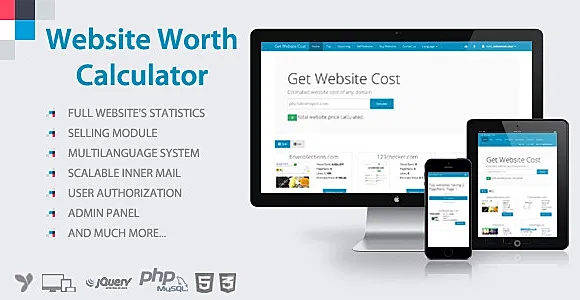 Website Worth Calculator
