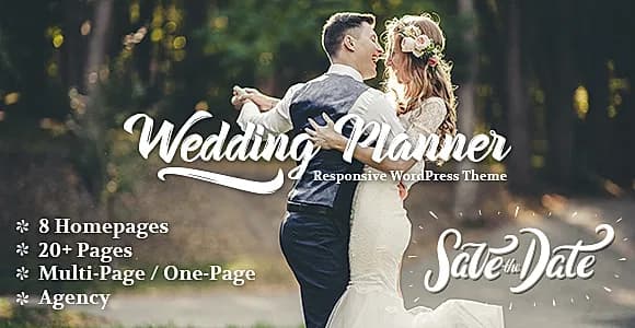 Wedding Planner WordPress Theme