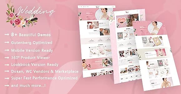 WeddingShop WordPress Theme