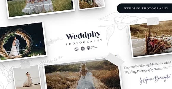 Weddphy WordPress Theme