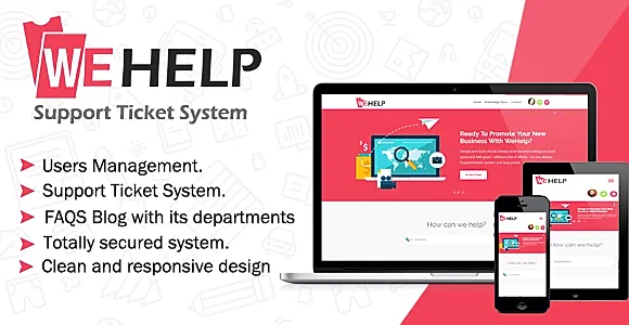WeHelp - Ticket Support System