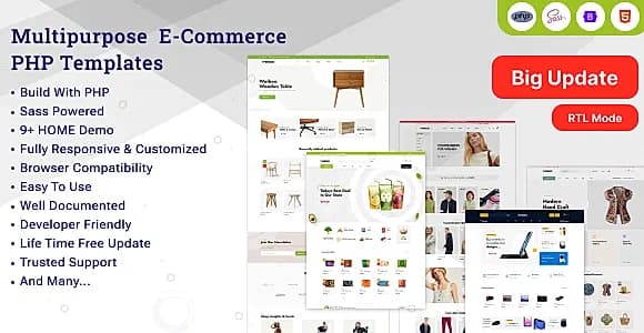 Weiboo - eCommerce PHP Template