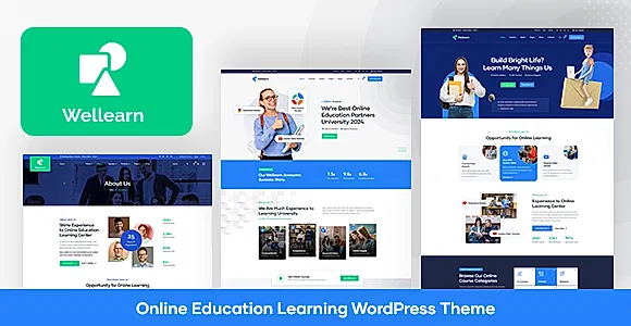 Wellearn WordPress Theme