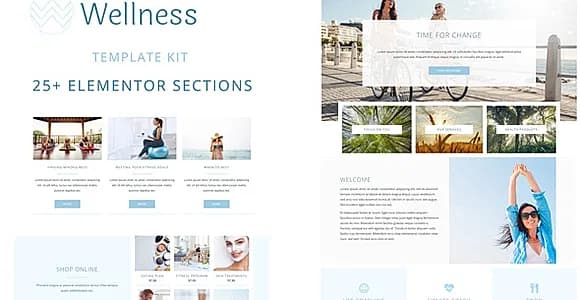 Wellness - Elementor Template Kit