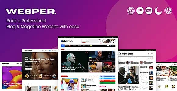 Wesper WordPress Theme