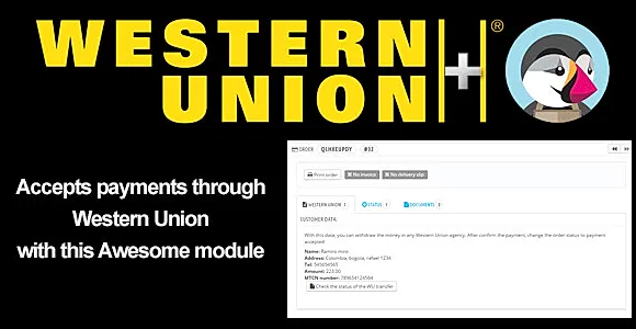 WesternUnion+ PrestaShop Module