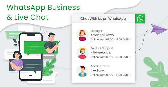 WhatsApp Business & Live Chat