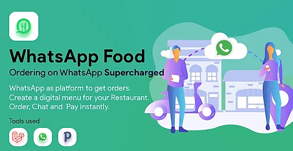 WhatsApp  Food - SaaS WhatsApp Ordering