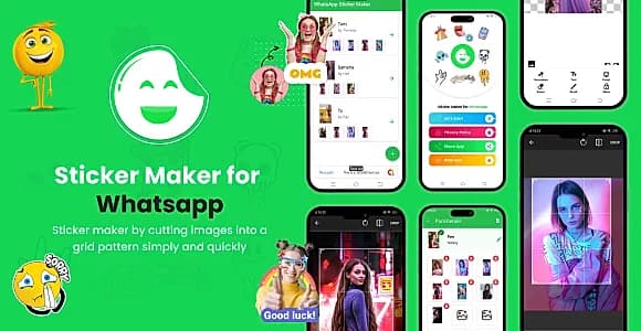 WhatsApp Sticker Maker - Photo Sicker Maker WA - WP Sticker - Sticker Maker