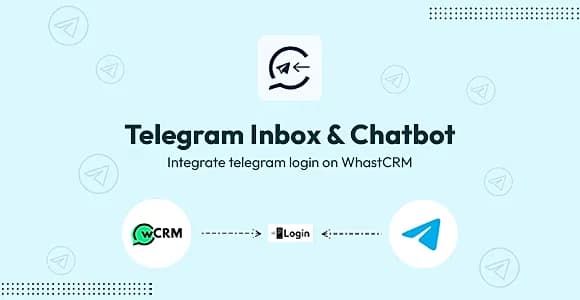 WhatsCRM Telegram Inbox & Chatbot Addon