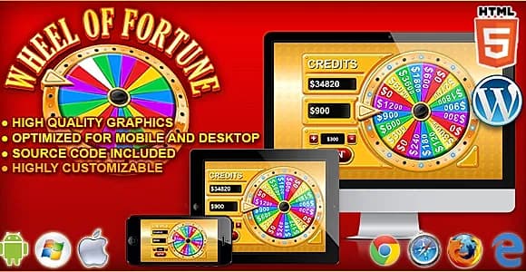 Wheel of Fortune - HTML5 Casino Game