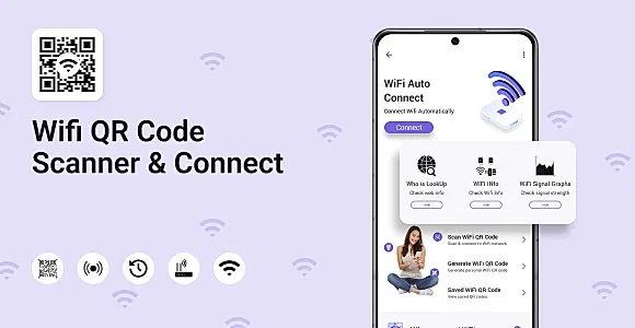 WiFi Auto Connect - Who Use My WiFi - WiFi QR Scanner,Creator - WIfi Information