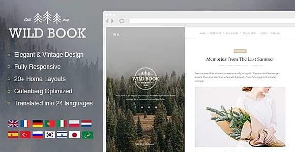 WildBook WordPress Theme