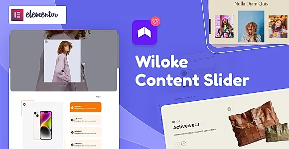 Wiloke Content Slider WordPress Plugin
