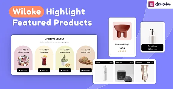 Wiloke Highlight Featured Products WordPress Plugin