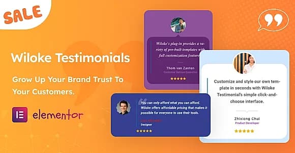 Wiloke Testimonial WordPress Plugin