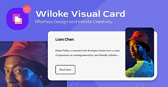 Wiloke Visual Card WordPress Plugin