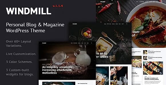 Windmill WordPress Theme