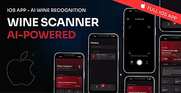 Wine Scanner – AI-Powered Wine Label Scanner for iPhone