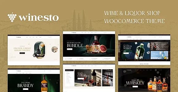 Winesto WordPress Theme