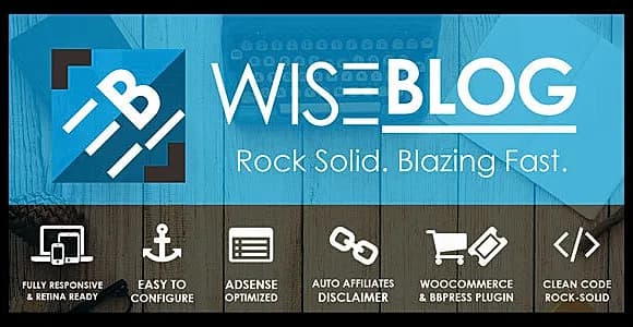 Wise Blog WordPress Theme