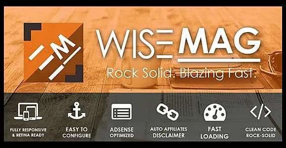 Wise Mag WordPress Theme