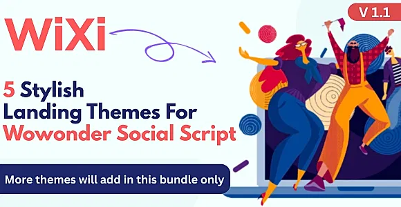 Wixi Wowonder Landing Themes Bundle