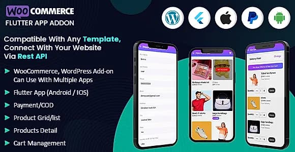 WooCommerce Addon For Flutter App