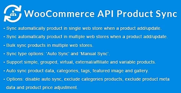 WooCommerce API Product Sync with Multiple Stores WordPress Plugin