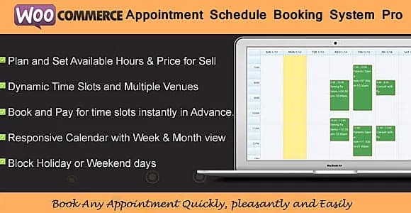WooCommerce Appointment Schedule Booking System