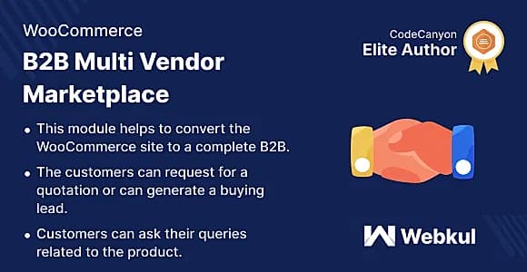 WooCommerce B2B Marketplace WordPress Plugin