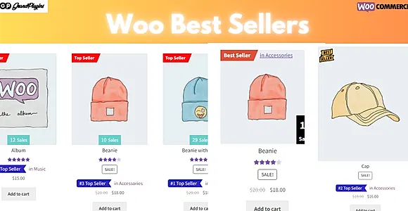 WooCommerce Best Seller [GrandPlugins][Envato] WordPress Plugin