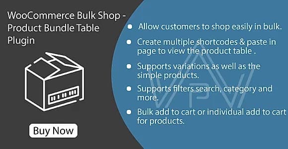 WooCommerce Bulk Shop WordPress Plugin