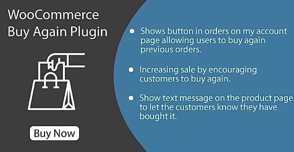 WooCommerce Buy Again WordPress Plugin