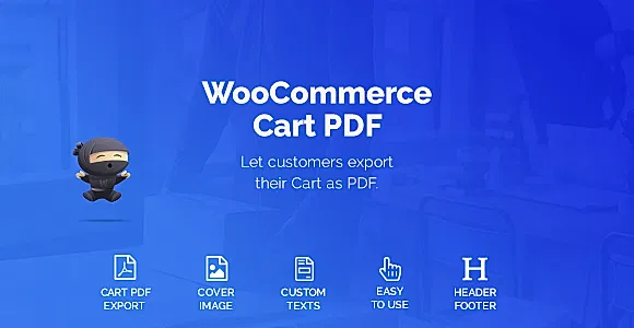 WooCommerce Cart PDF WordPress Plugin
