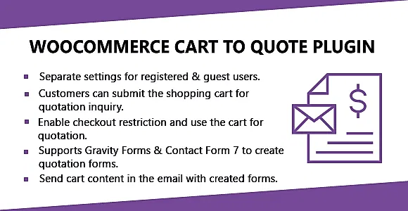 WooCommerce Cart to Quote WordPress Plugin