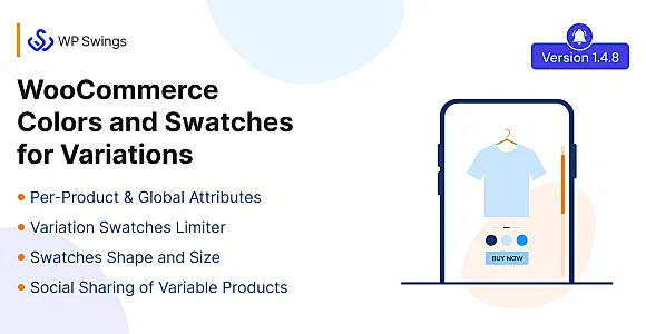 Woocommerce Colors & Swatches for Variations WordPress Plugin