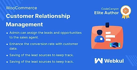 WooCommerce Customer Relationship Manager WordPress Plugin