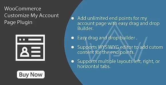 WooCommerce Customize My Account Page WordPress Plugin